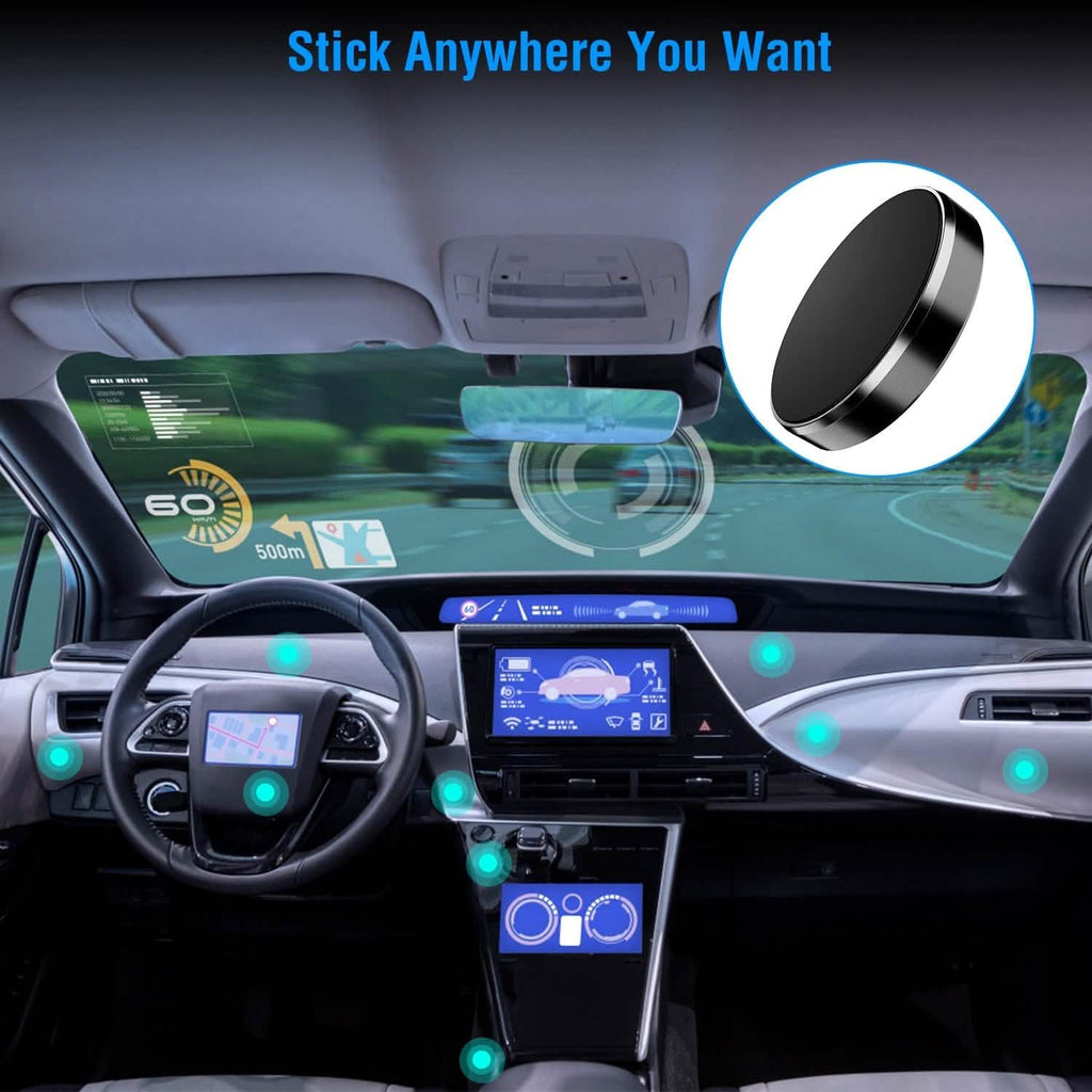 2-Pack: Universal Magnetic Car Mounts Dashboard