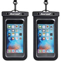 2-Pack: Universal Mobile Phone Waterproof Case
