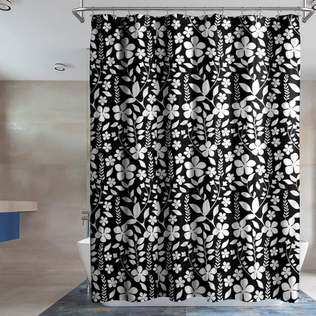 2-Pack: Water-Proof Printed Peva Shower Curtain