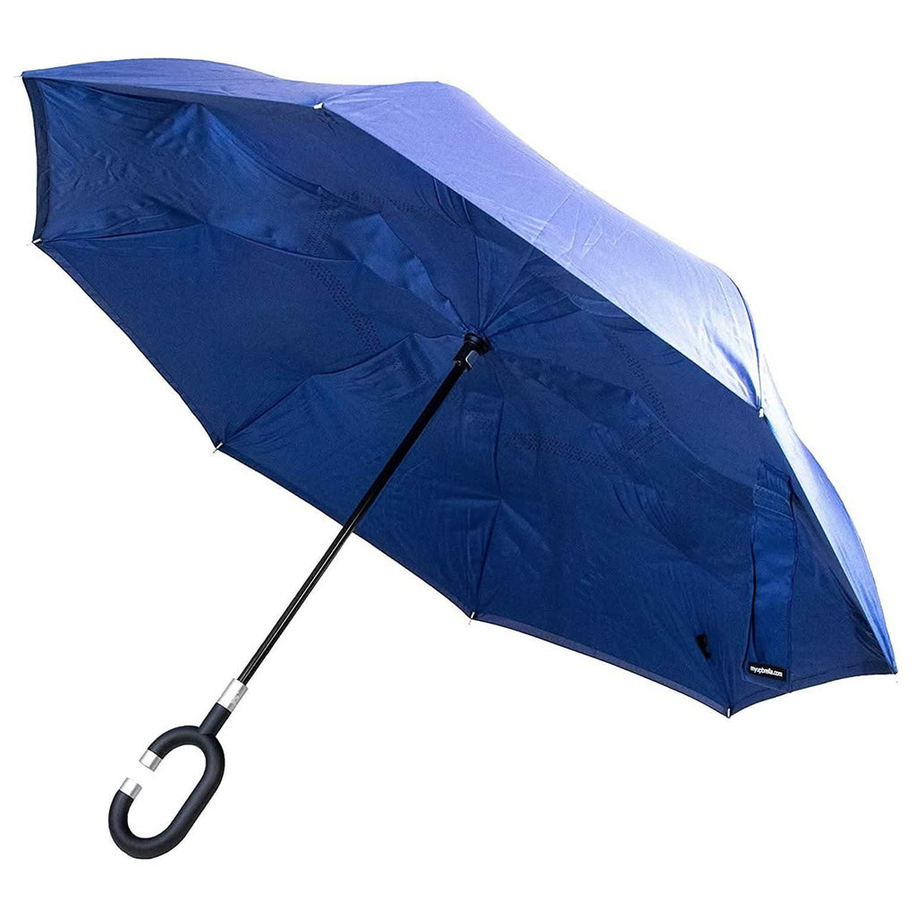 2-Pack: Waterproof and Windproof Reverse Umbrella with Automatic Close