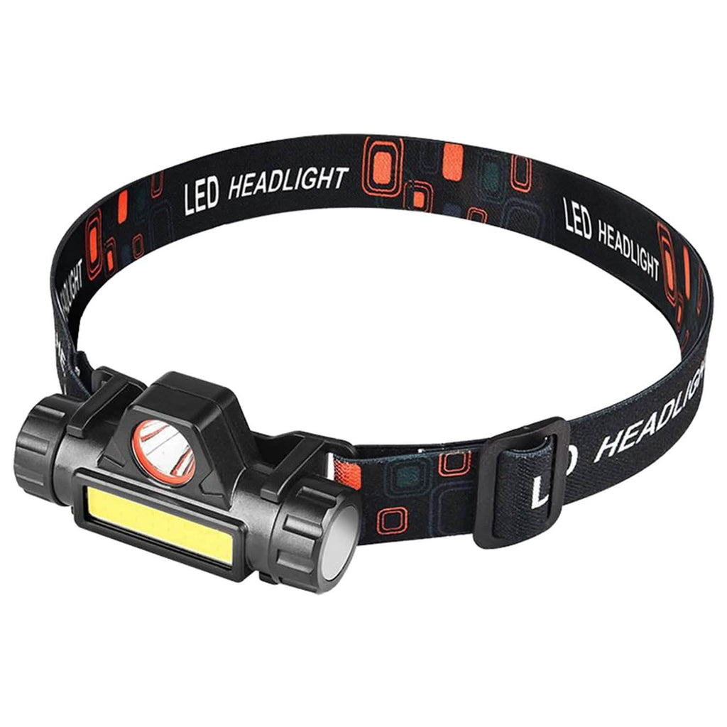 2-Pack: Waterproof Rechargeable Headlamp
