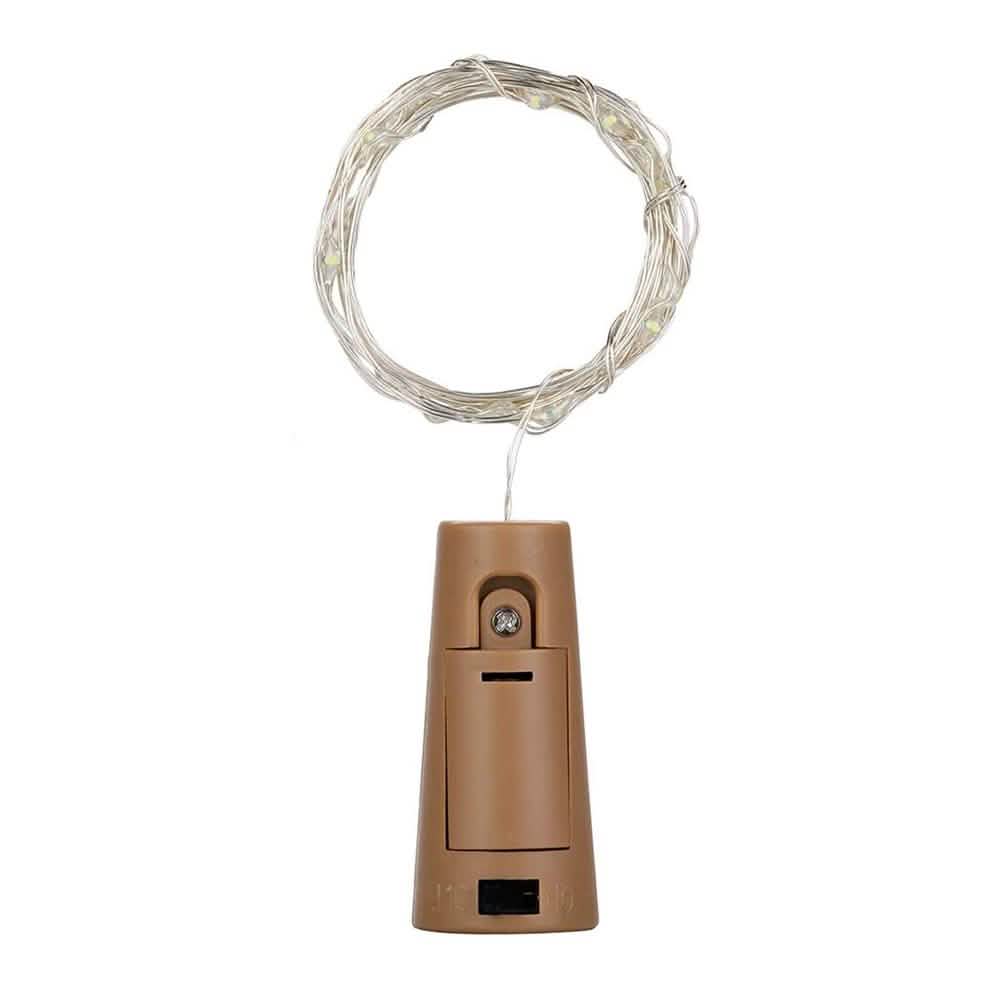2-Pack: White Fairy Wine Bottle Lights