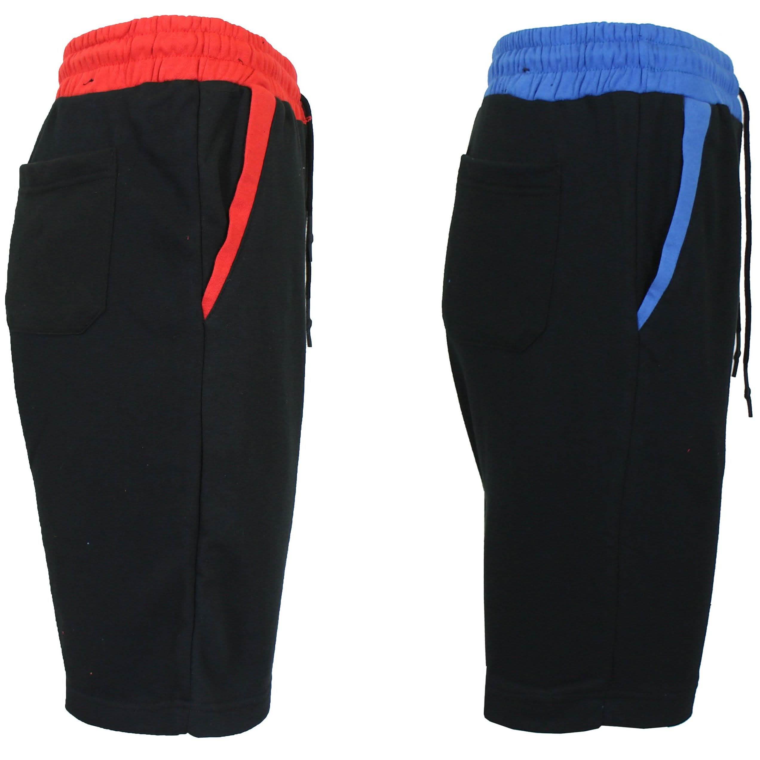2-Pack: Women's French Terry Jogger Sweat Lounge Shorts