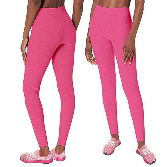2-Pack: Women's Space Dye Seamless Leggings