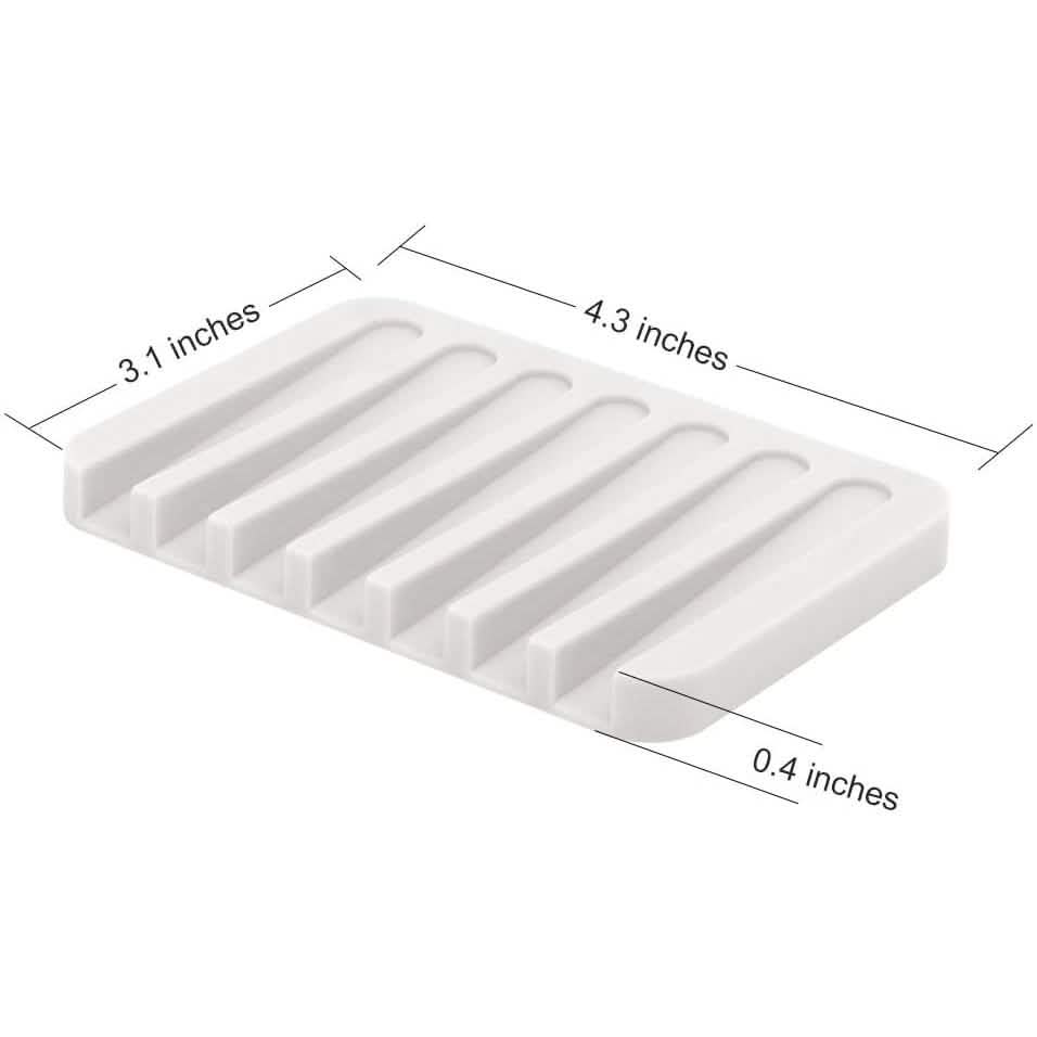 2-Pack: Wooden Soap Tray