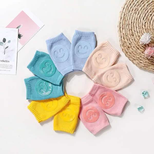 5-Pair: Baby Knee Pad Safety Crawling Elbow Cushion