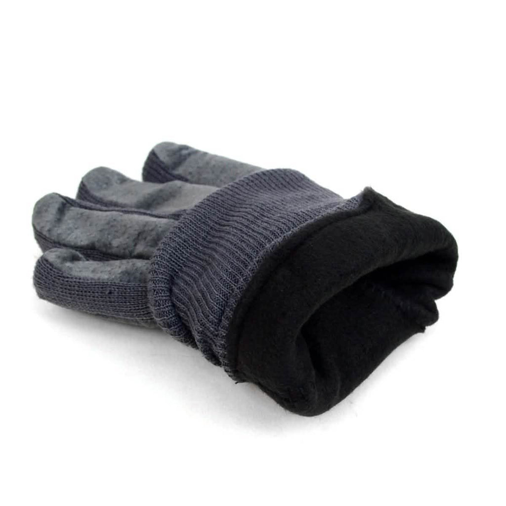 2-Pair: Men's Genuine Winter Gloves with Soft Acrylic Lining