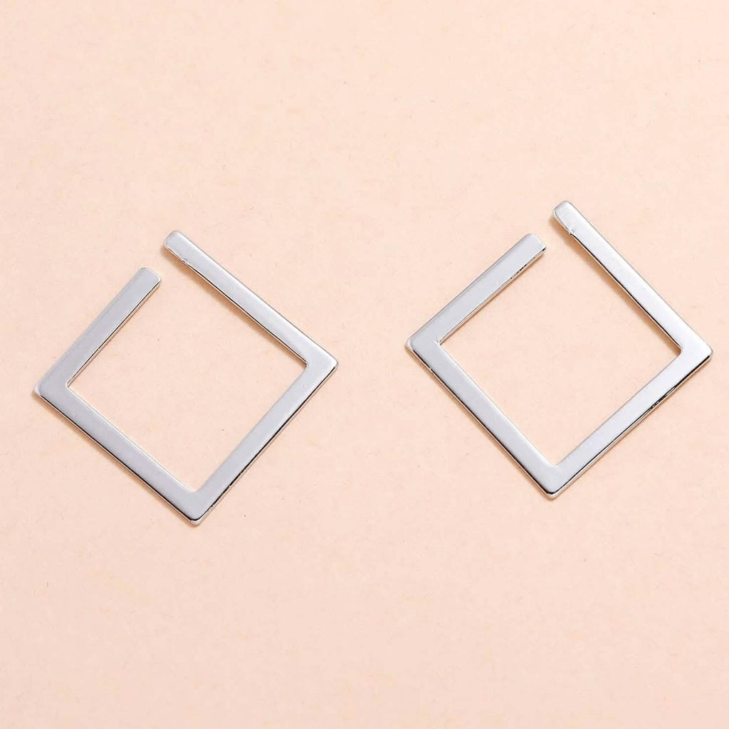 2-Pairs: Minimalist Geometric Drop Earrings
