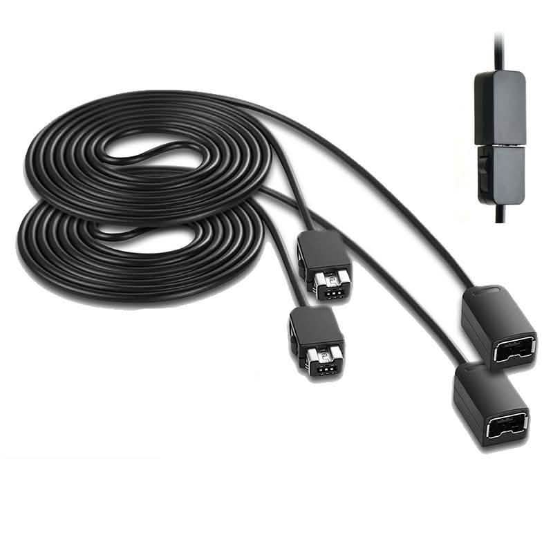 2-Piece: 10ft Extension Cable Cord For Nintendo NES Mini Classic Edition Controller