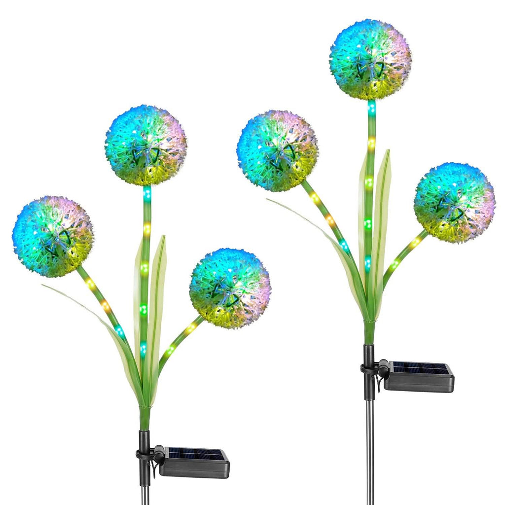 2-Piece: 36 LED Dandelion Solar Lights