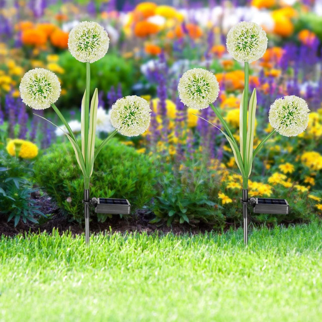 2-Piece: 36 LED Dandelion Solar Lights