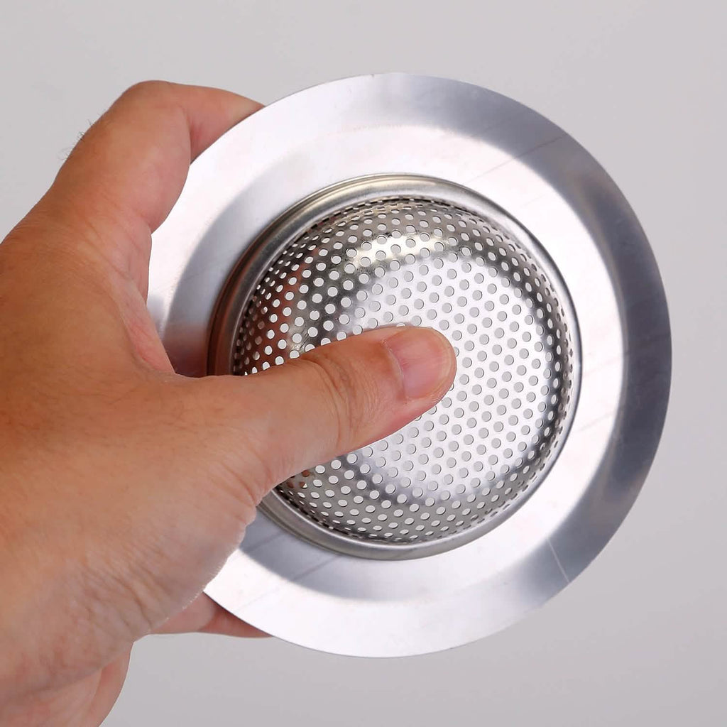 2-Piece: 4.53-Inch Kitchen Sink Strainer
