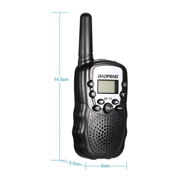 2-Piece: Baofeng BF-T3 Radio Walkie Talkie
