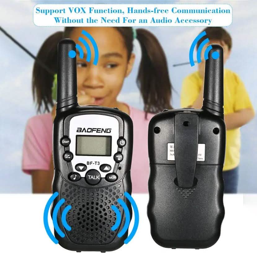 2-Piece: Baofeng BF-T3 Radio Walkie Talkie