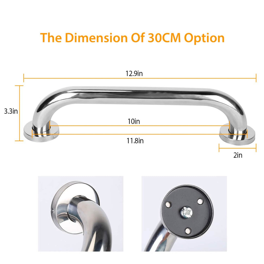2-Piece: Bath Grab Bar