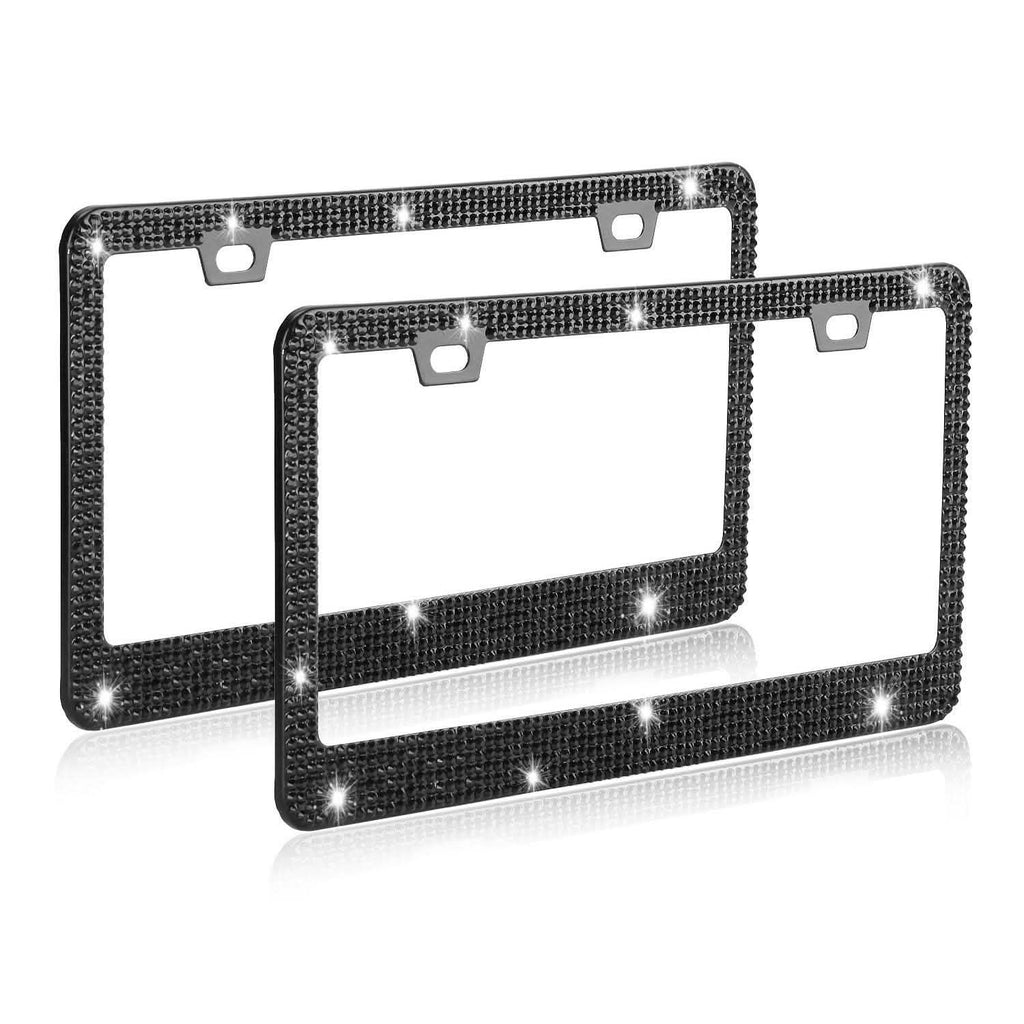 2-Piece: Bling License Plate Frames