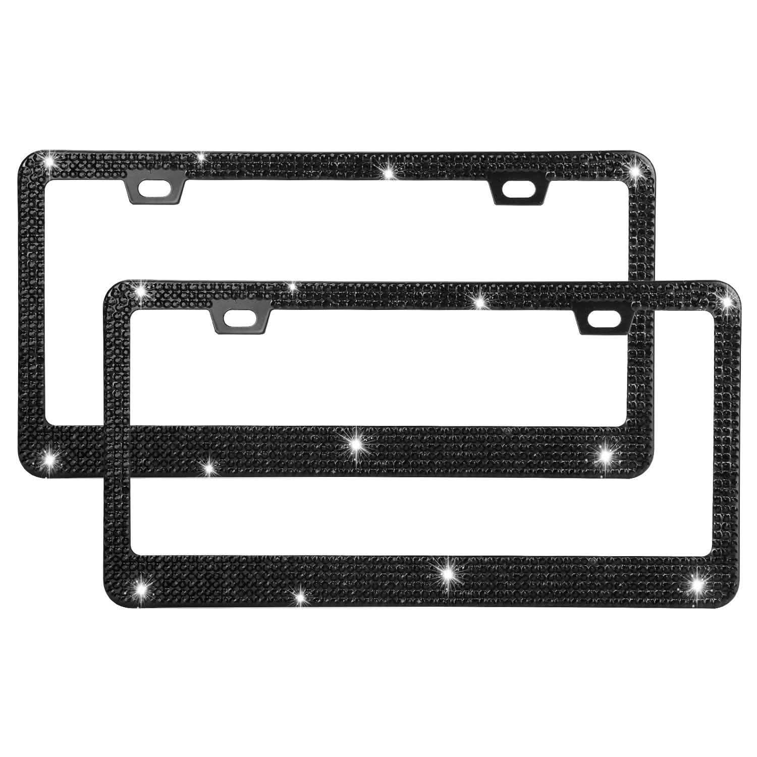 2-Piece: Bling License Plate Frames