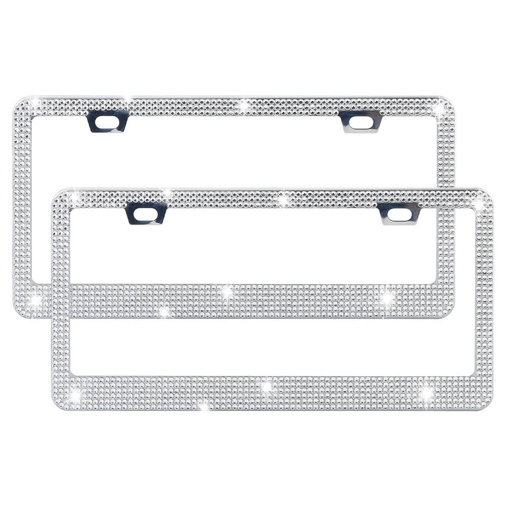 2-Piece: Bling License Plate Frames