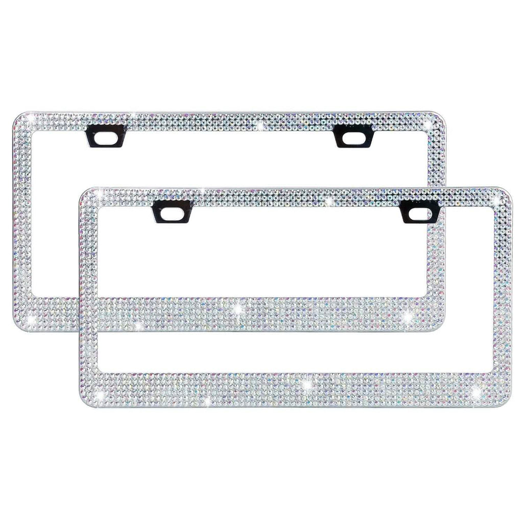 2-Piece: Bling License Plate Frames