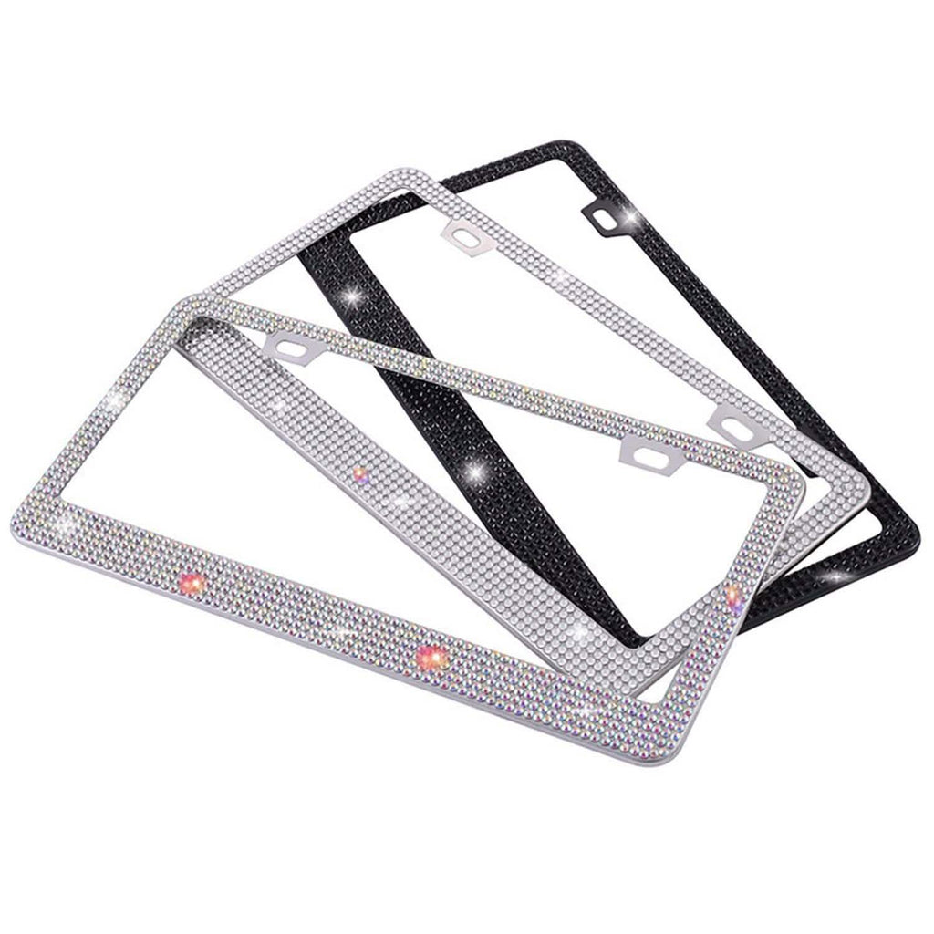 2-Piece: Bling License Plate Frames