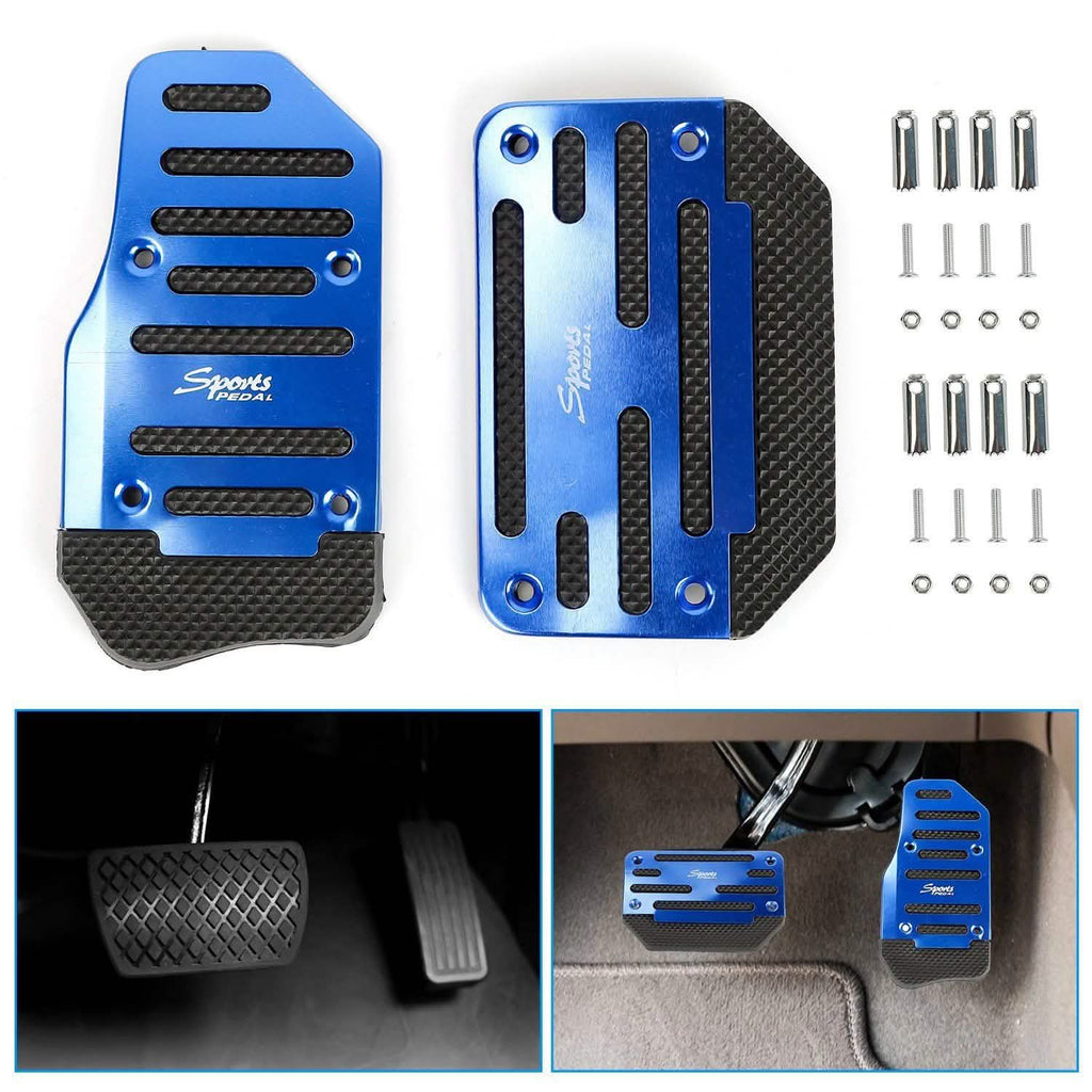 2-Piece: Car Brake Pedal Cover
