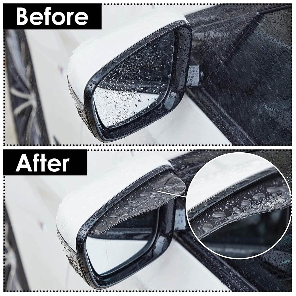 2-Piece: Car Side Mirror Rain Guard