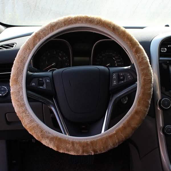 2-Piece: Car Steering Wheel Cover