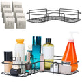 2-Piece: Corner Shower Caddy Shelves