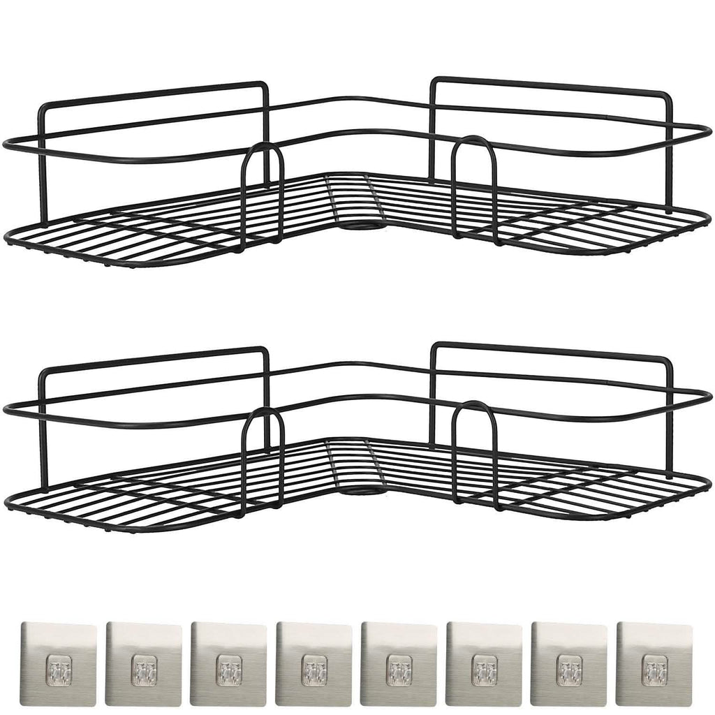 2-Piece: Corner Shower Caddy Shelves