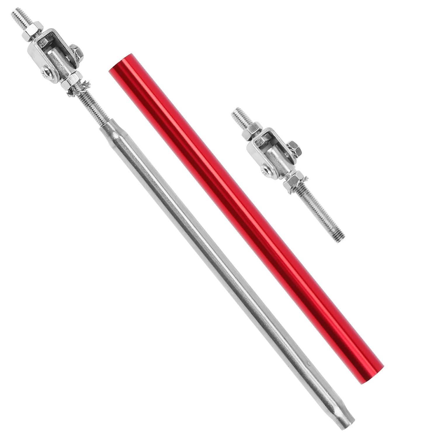 2-Piece: Front Bumper Lip Splitter Rod