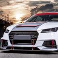 2-Piece: Front Bumper Lip Splitter Rod