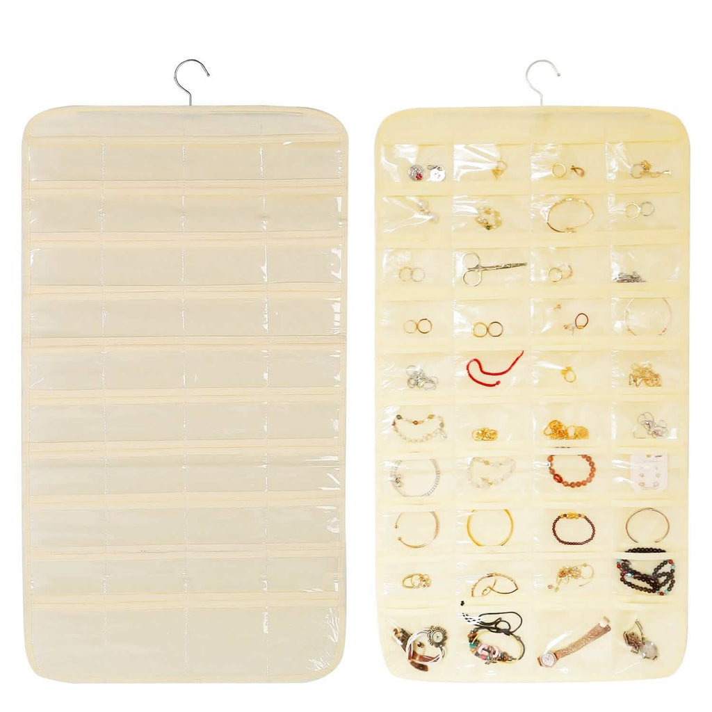 2-Piece: Hanging Jewelry Organizer