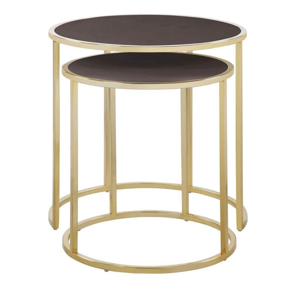 2-Piece: Iconic Home Tuscany Nesting Table