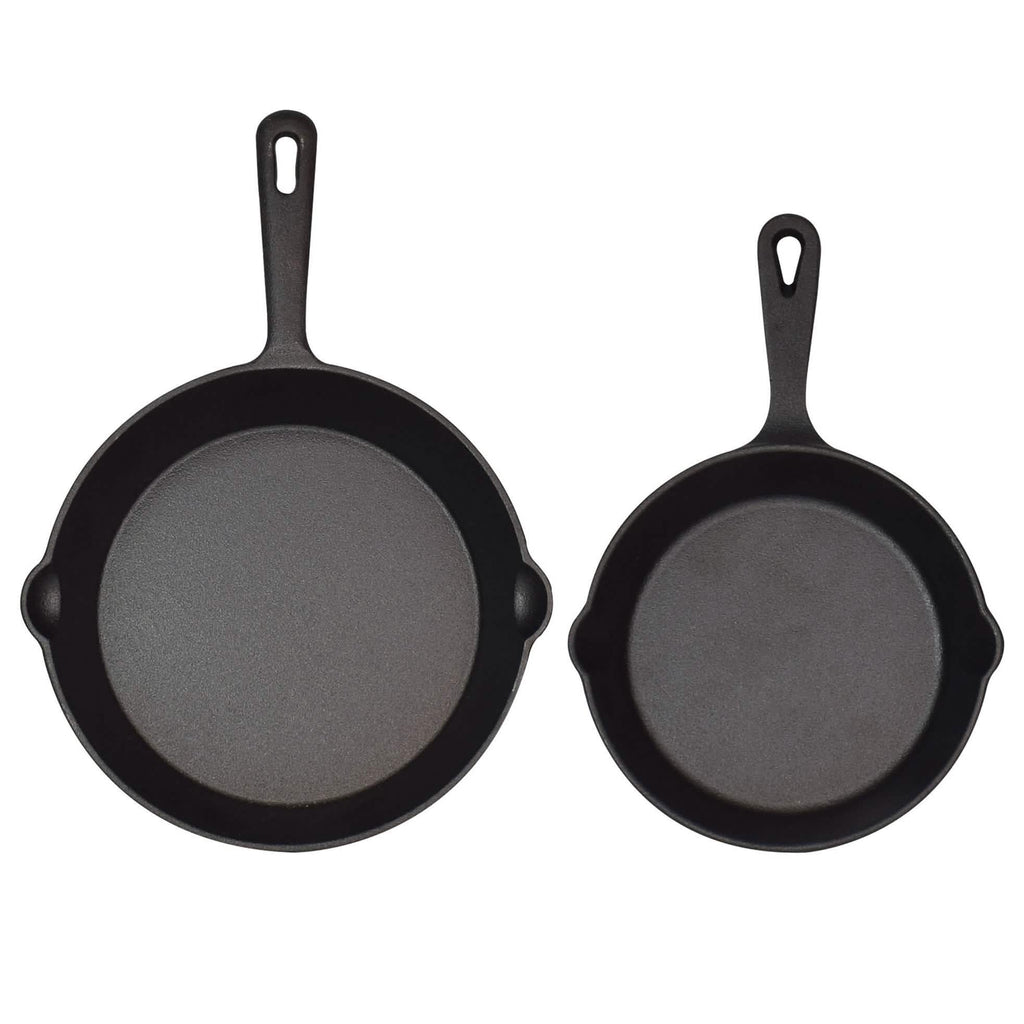 2-Piece: Jim Beam Cast Iron Skillets