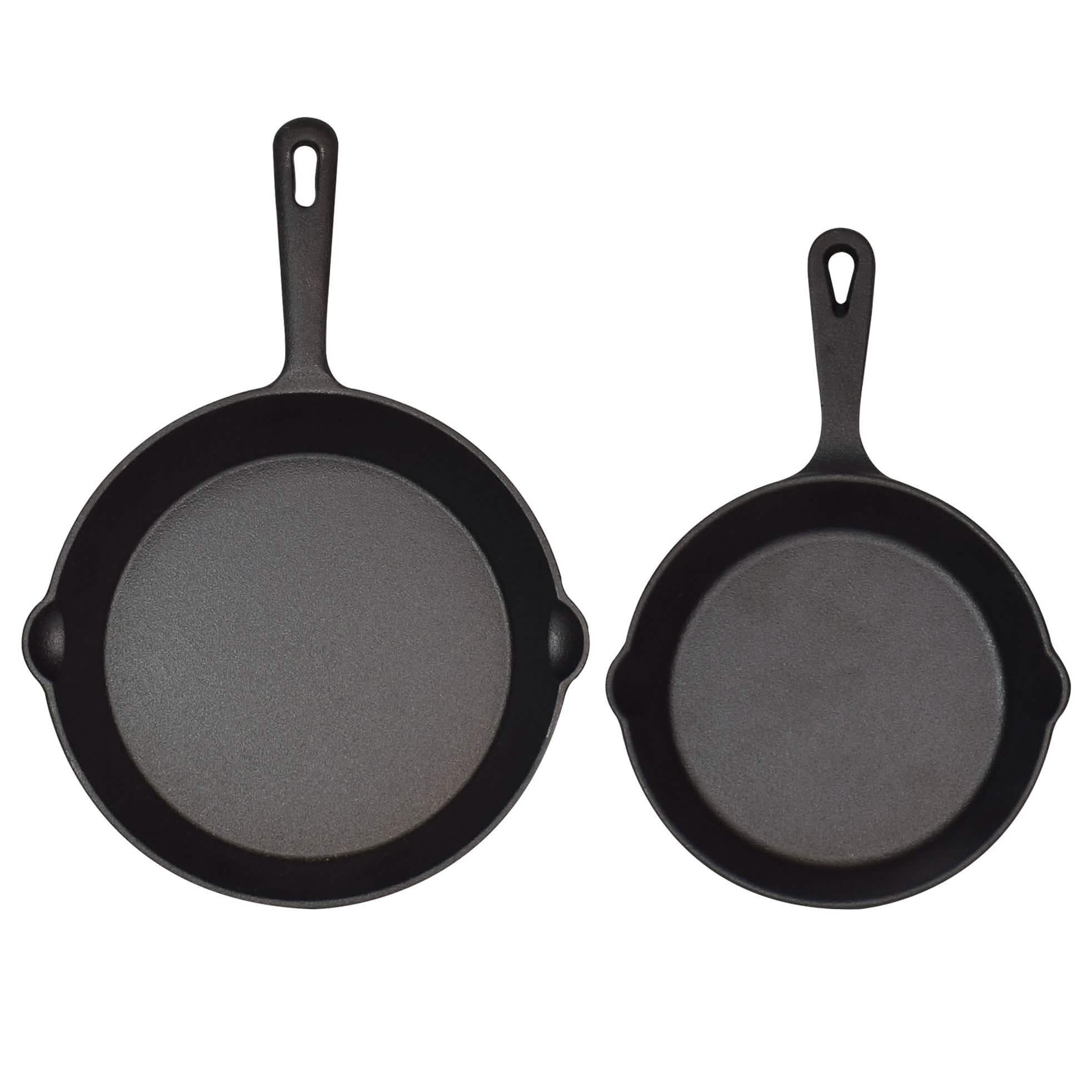 2-Piece: Jim Beam Cast Iron Skillets