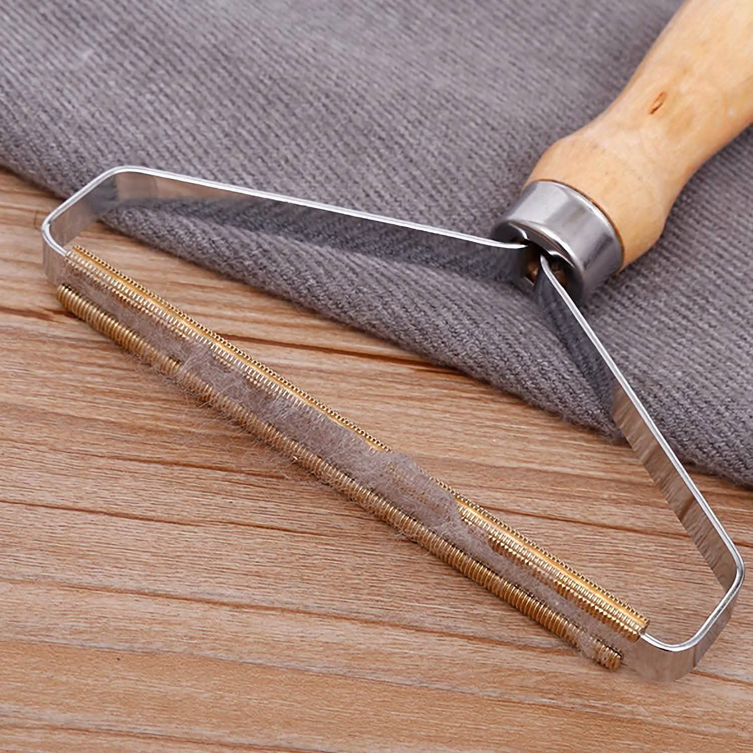 2-Piece: Portable Reusable Double Sided Lint Remover Travel
