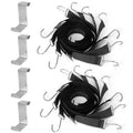 2-Piece Set: Cap Rack Holder Over the Door