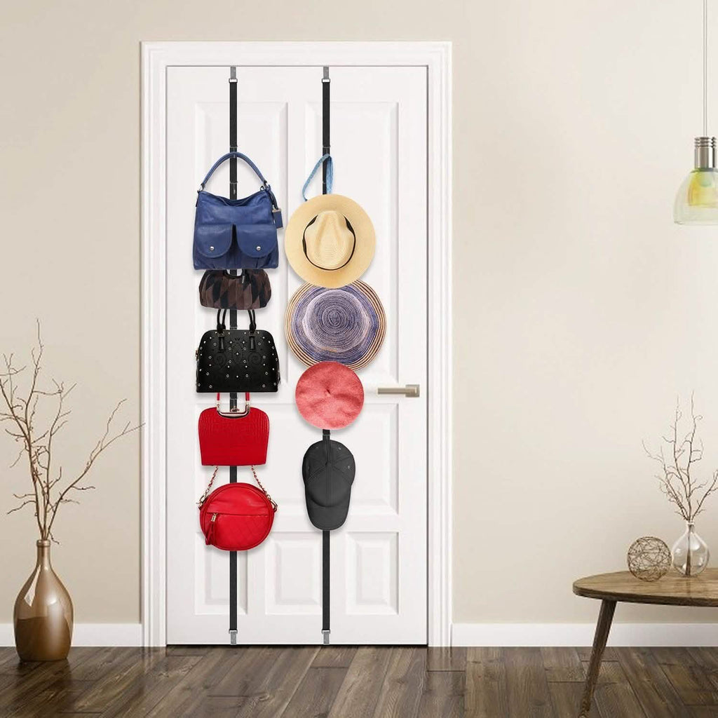 2-Piece Set: Cap Rack Holder Over the Door