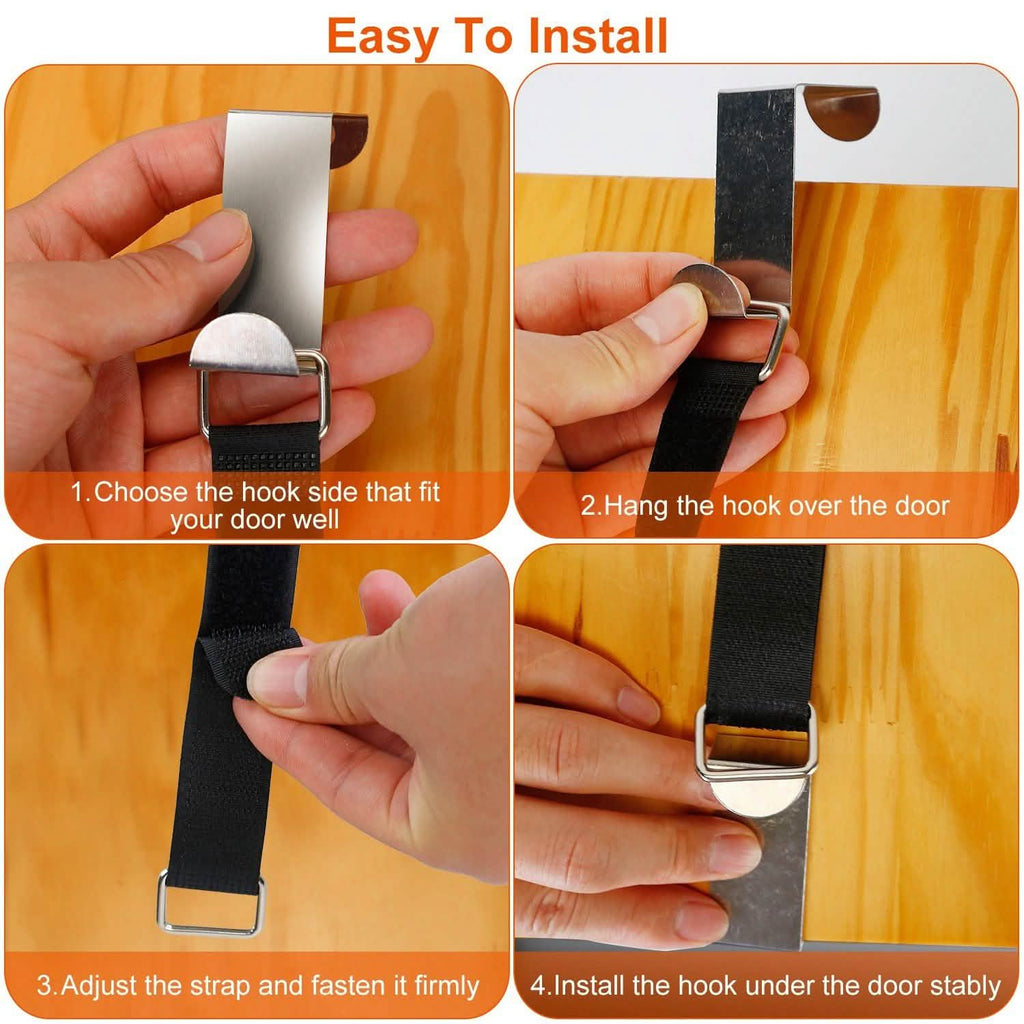 2-Piece Set: Cap Rack Holder Over the Door