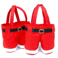 2-Piece Set: Santa Pants Gift Bag