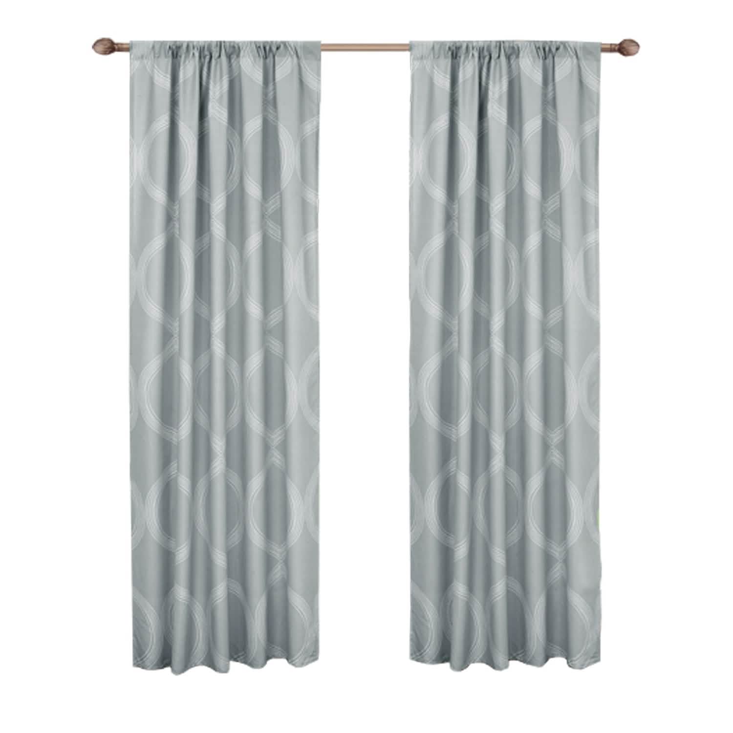 2-Piece Set: Sloane Street Ogee Window Panel Pair