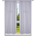2-Piece Set:100% Cotton Chevron Print Blackout Window Curtain Pair Panel