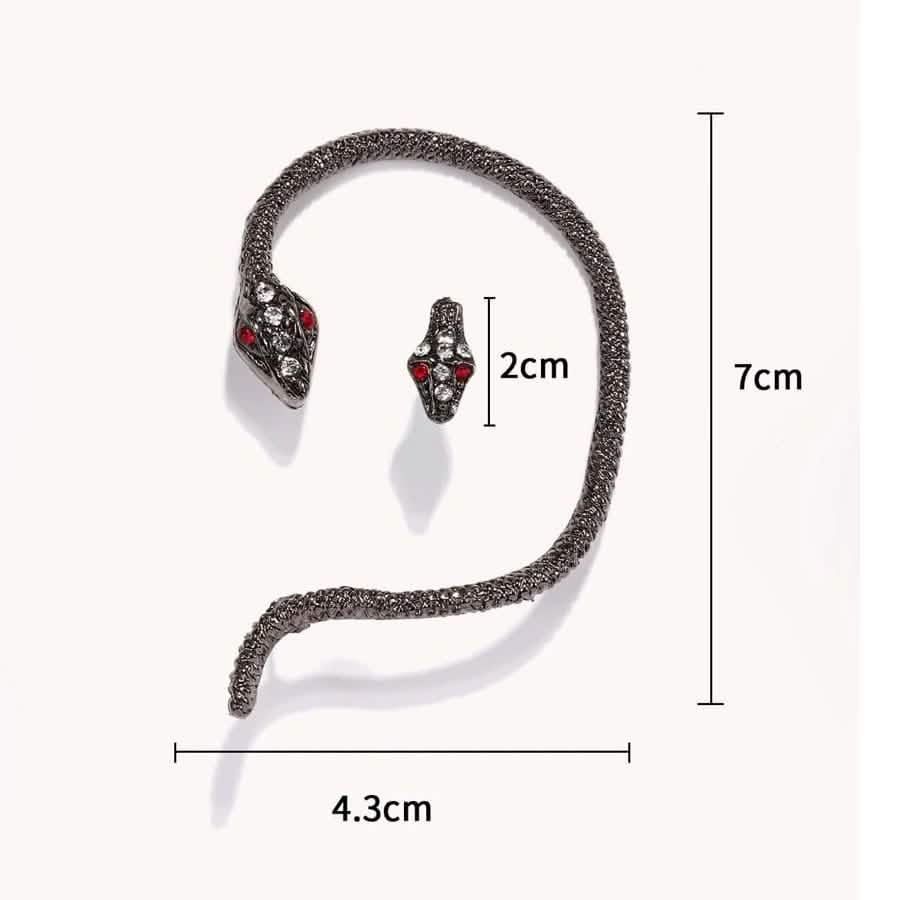 2-Piece: Snake Design Earrings