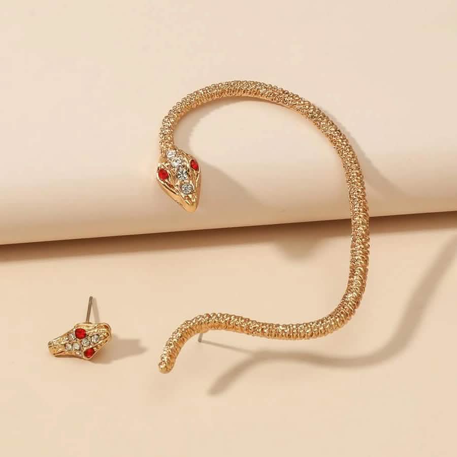 2-Piece: Snake Design Earrings