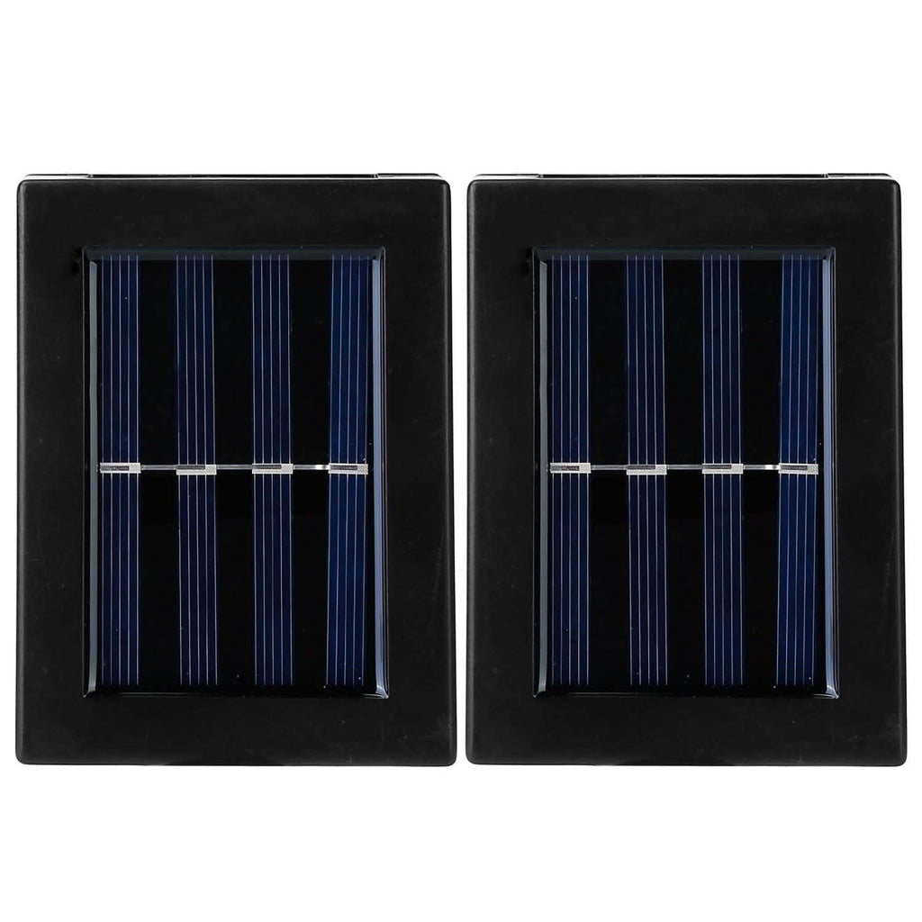 2-Piece: Solar Deck Outdoor Lights