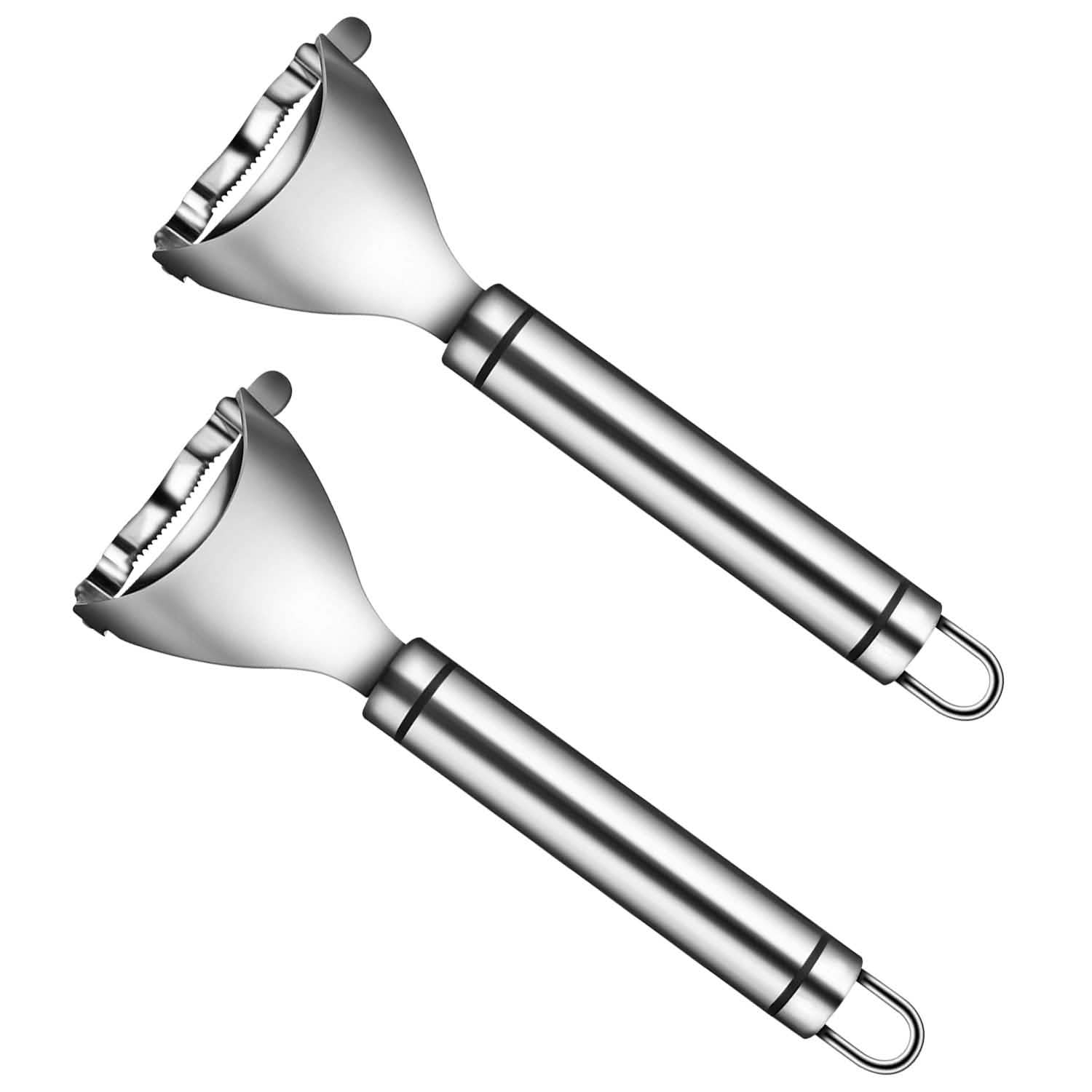 2-Piece: Stainless Steel Corn Cob Peelers