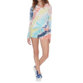2-Piece: Tie-Dye Hoodie and Shorts Lounge Sets
