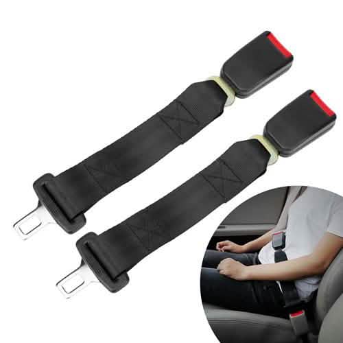 2-Piece: Universal 14” Car Seat Belt Extender