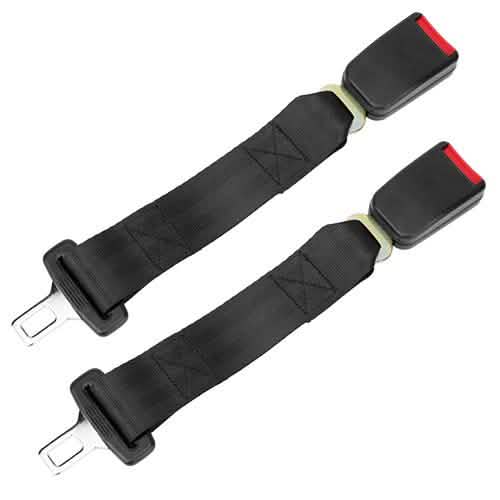 2-Piece: Universal 14” Car Seat Belt Extender