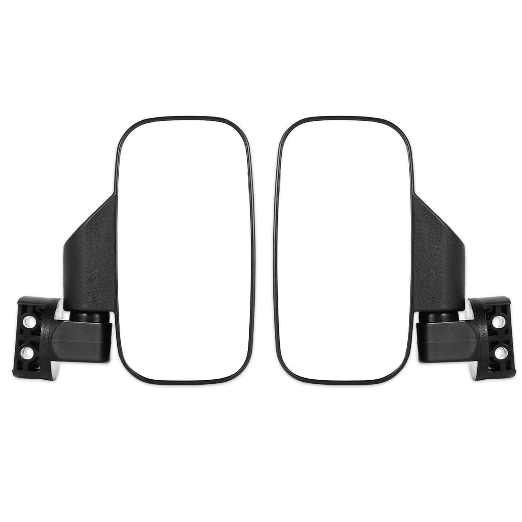 2-Piece: Wide Rear View Mirror